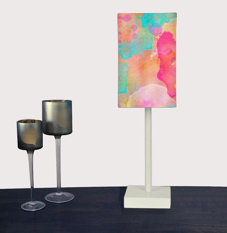 Nutcase Sea Blue Camo Table Lamp  (51.5 cm, Multicolor)