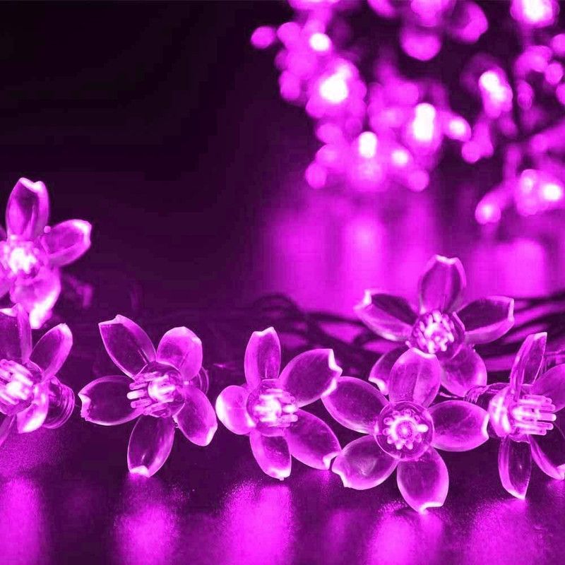 Fab Creations 25 LEDs 8 m Pink Rice Lights  (Pack of 1)