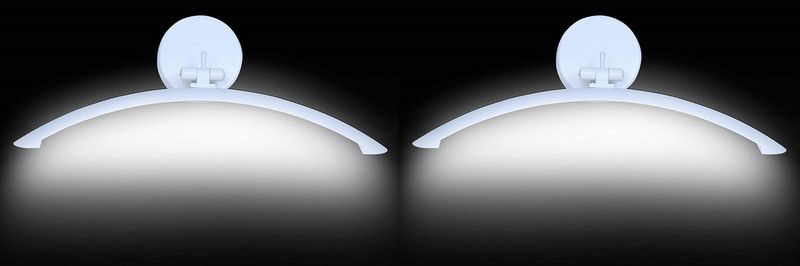 HomesElite 6 Watt LED Curved Picture Light Mirror White Color Vanity Spot Bathroom Display Track Lights Ceiling Lamp  (White)