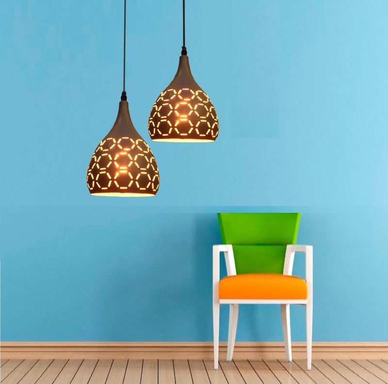 Cruv Pendants Ceiling Lamp  (Grey)