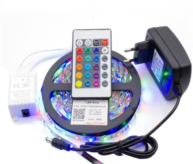 Yashus 300 LEDs 4.98 m Multicolor Rice Lights  (Pack of 1)