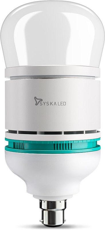 Syska Led Lights 35 W Standard B22 LED Bulb  (White)