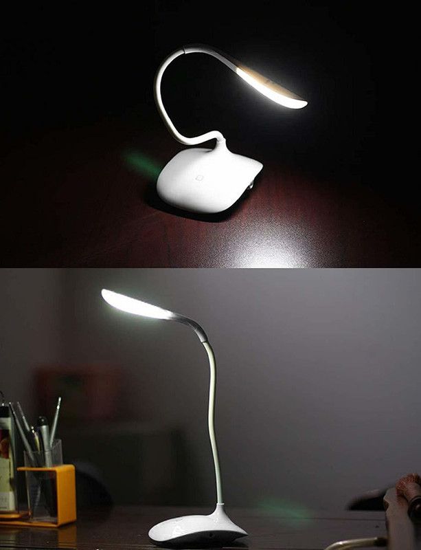 JAGMAX Study Lamp Rechargeable LED Touch On Off Switch Study Reading LED Table Lamp * Study Lamp  (30 cm, Multicolor)