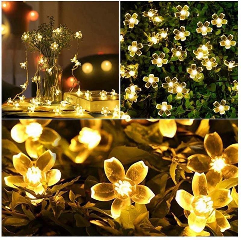 vltnoa 20 LEDs 2.54 m Yellow Rice Lights  (Pack of 1)