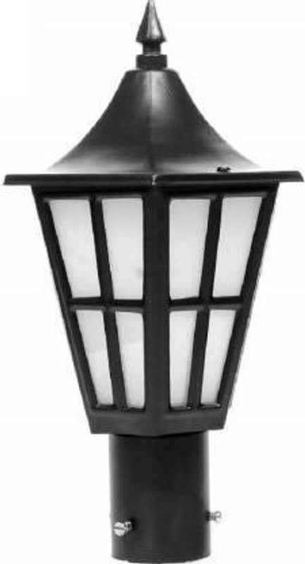 BILAL ANSARI OL34 Gate Light Outdoor Lamp  (Black)