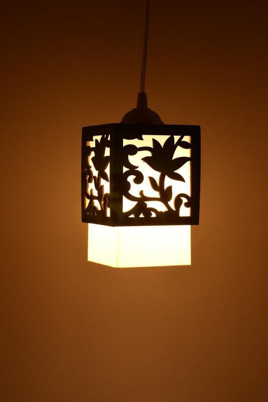 tripping Pendants Ceiling Lamp  (White, Black)