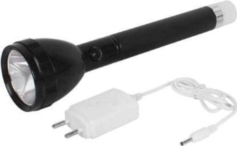 Zeus Volt 9050 Super Power Table Lamp WIth High Power Torch  (Black, 14 cm, Rechargeable)