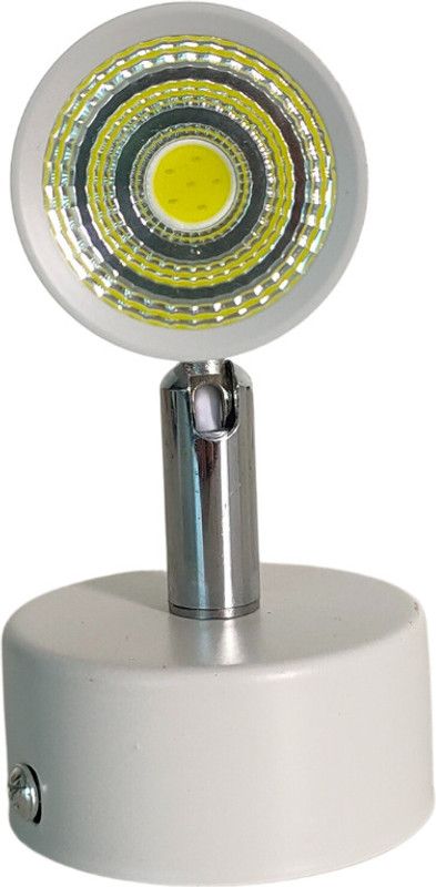 D'Mak 3 Watt Warm White LED Spot Wall Track Light (Decorative Spot Light Set -01} Track Lights Ceiling Lamp  (Yellow)
