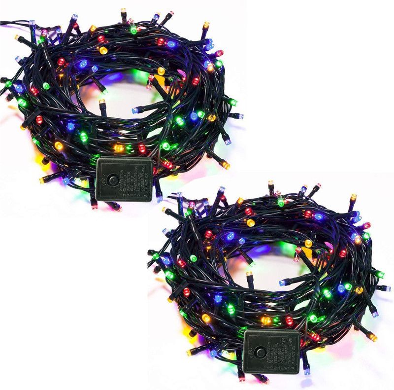 315 inch Multicolor Rice Lights  (Pack of 2)