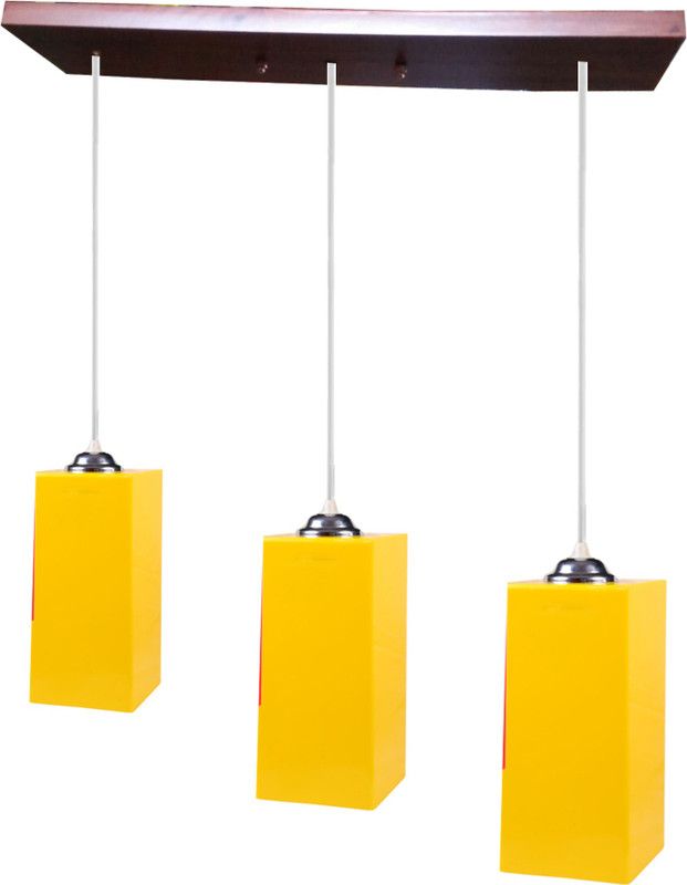GLAMOROUS Pendants Ceiling Lamp  (Yellow)