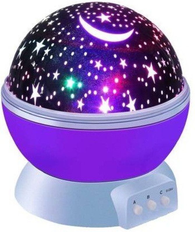 UZAN Star Master Round Night Lamp Night Lamp  (14.5 cm, Multicolor)