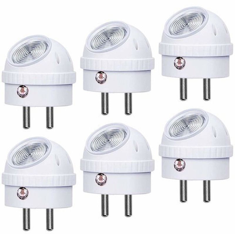 Netboon 0.5 W Round B22 Night Bulb  (Gold, Pack of 6)