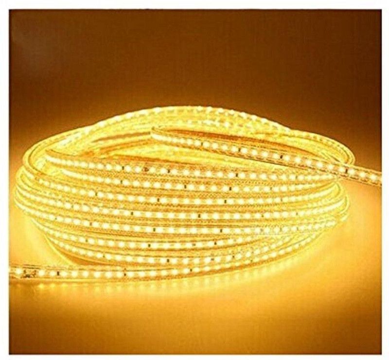 AARVI LIGHTS 1500 LEDs 10.01 m Yellow Rice Lights  (Pack of 1)