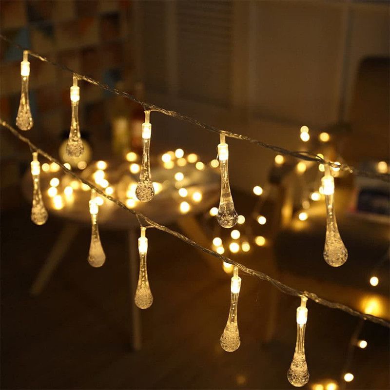 J Group Robotics 20 LEDs 3.05 m Yellow Rice Lights  (Pack of 3)