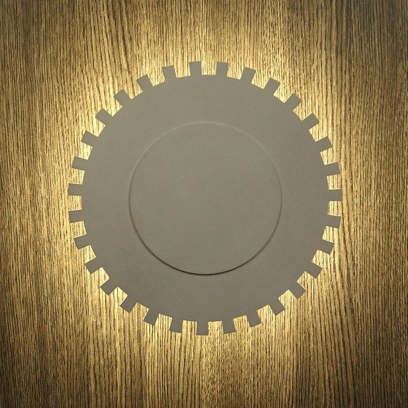 sparklite Uplight Wall Lamp Without Bulb  (Pack of 3)