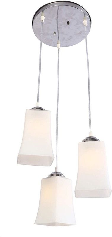 PR Star Chandelier Ceiling Lamp  (White)