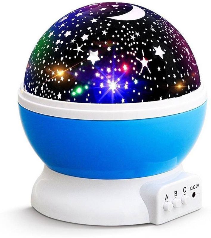 VOTEX MART Star Master Dream Color Changing Rotating Projection Lamp (Multi Color) Night Lamp  (15 cm, Multicolor)