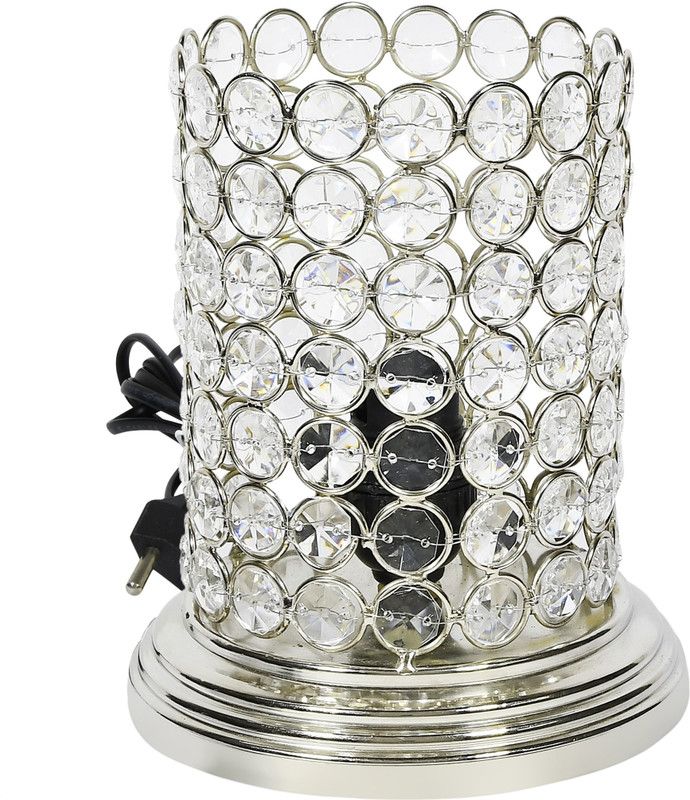 Being Nawab TABLE BEAUTY Table Lamp  (20 cm, Silver)
