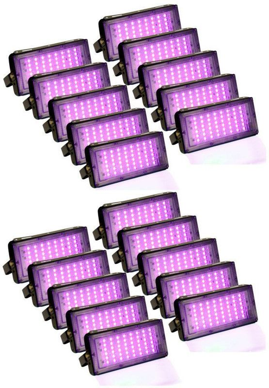 spark world Bricks Light Pink-20 Flood Light Outdoor Lamp  (Pink)