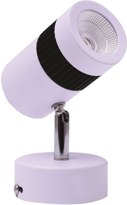 Tawny 6-watt White Body spot light,focus light,picture light,Color-Warm White Track Lights Ceiling Lamp  (Yellow)