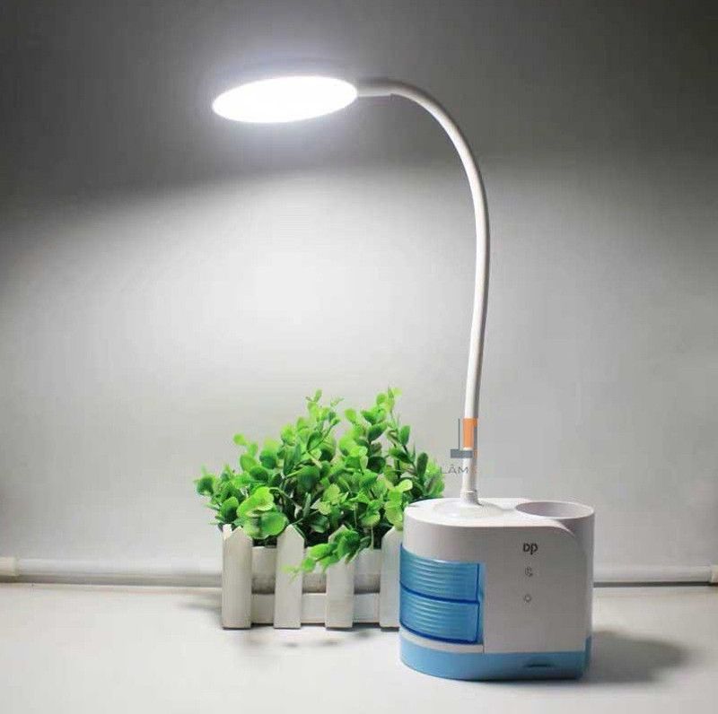 TITTYNO LED Night Light Table Desk Lamp Eye-Comfort Light Tech, Rechargeable Powerful Study Lamp  (38 cm, White)