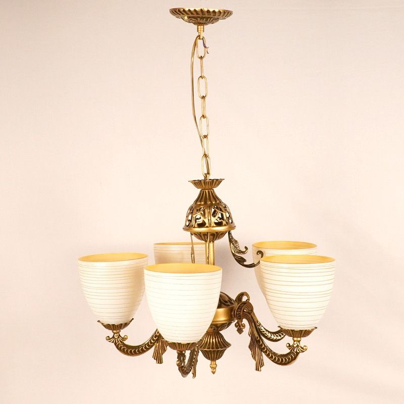 sparklite 8150-5 (1) Chandelier Ceiling Lamp  (Multicolor)
