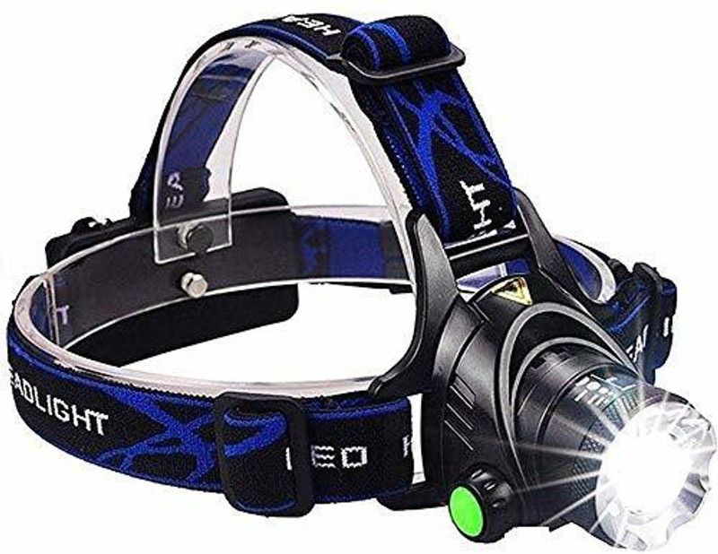FLIPXEN Atomic Beam Headlight/LED Flash/Head Torch 2 hrs Torch Emergency Light  (Black)