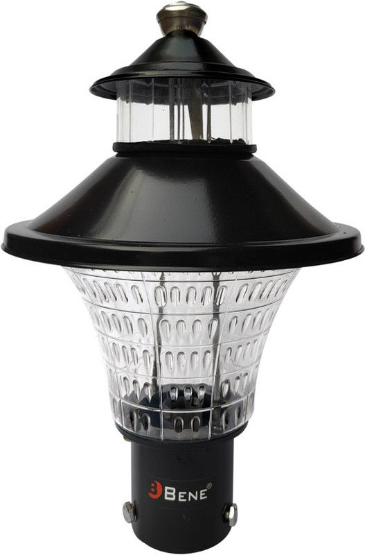 BENE Outdoor Lamp Buono (Black, 21 Cms) Gate Light Outdoor Lamp  (Black)