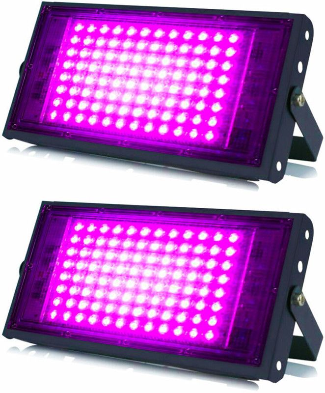 MLD Led Flood Light 220V for indoor outdoor Lights | Pink | 20 Watt | Pack Of 2 Flood Light Outdoor Lamp  (Clear)