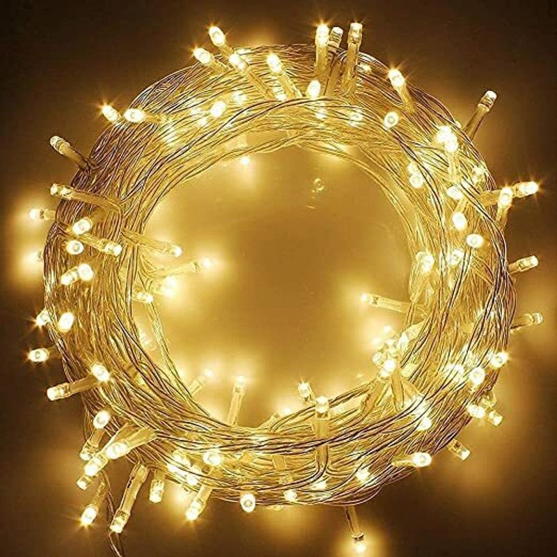 Ever Forever 35 LEDs 10 m Gold Rice Lights  (Pack of 1)