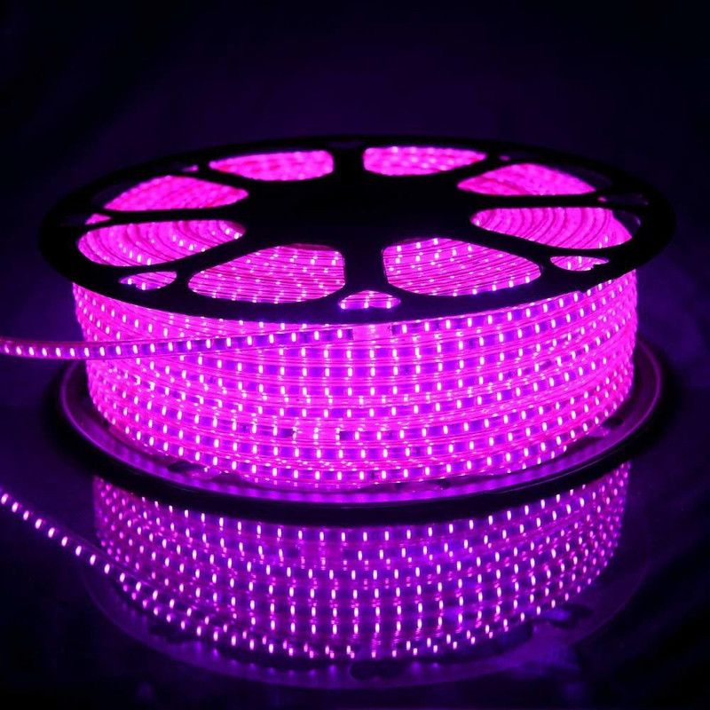 LATAAR 1200 LEDs 10.16 m Pink Rice Lights  (Pack of 1)