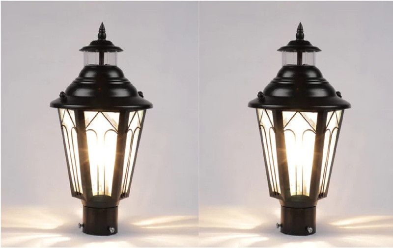 Shina LZ-520-PO2 Gate Light Outdoor Lamp  (Black)