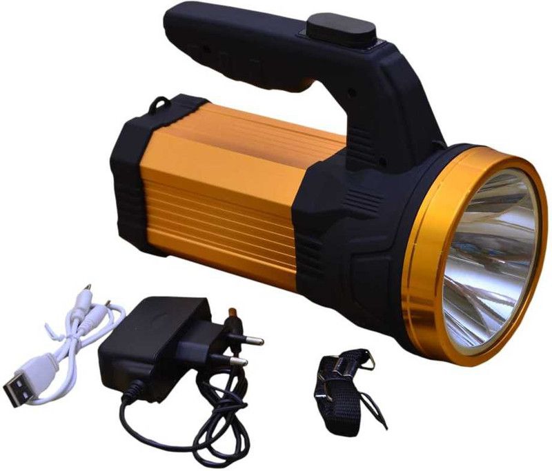 Fiiasa ROYAL POWER ( RP-8121WU ) 18 hrs Torch Emergency Light  (BLACK, GOLD)