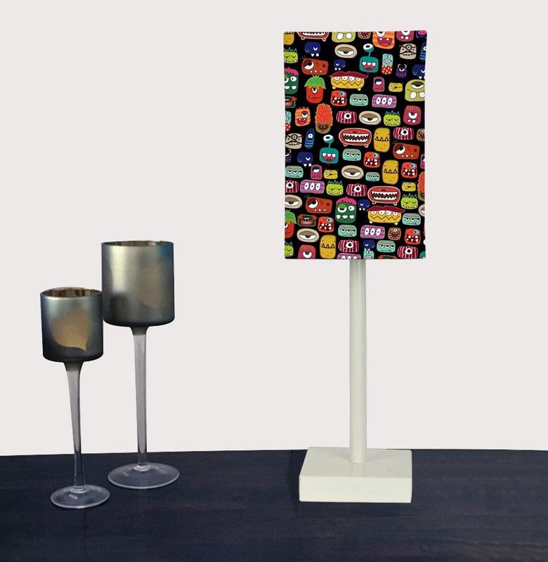 Nutcase Marble Cubs Table Lamp  (51.5 cm, Multicolor)