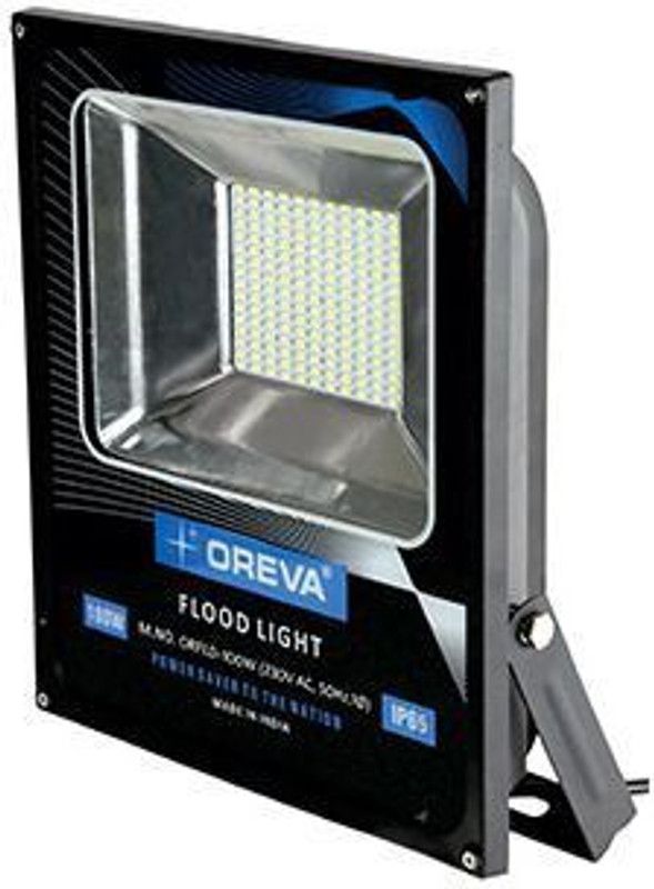 OREVA FLOOD LIGHT-100W Flood Light Outdoor Lamp  (White)