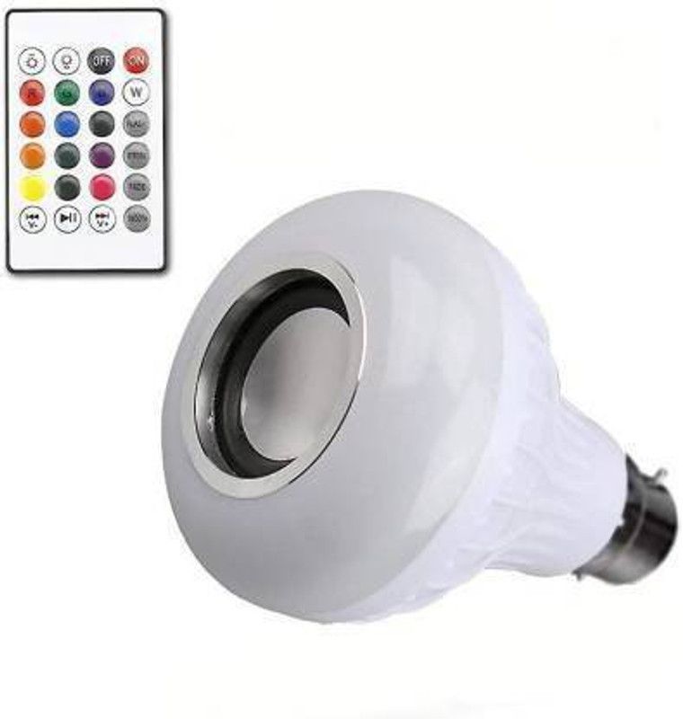 LXV 10 W Round B22 LED Bulb  (White)