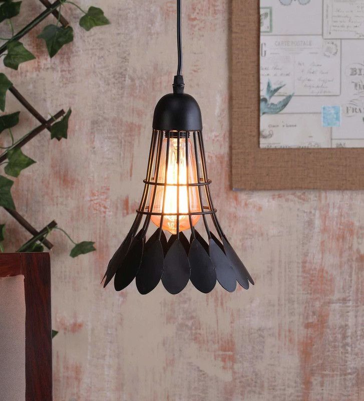 PR Star CL-32 Suttle Cock hanging Pendants Ceiling Lamp  (Black)