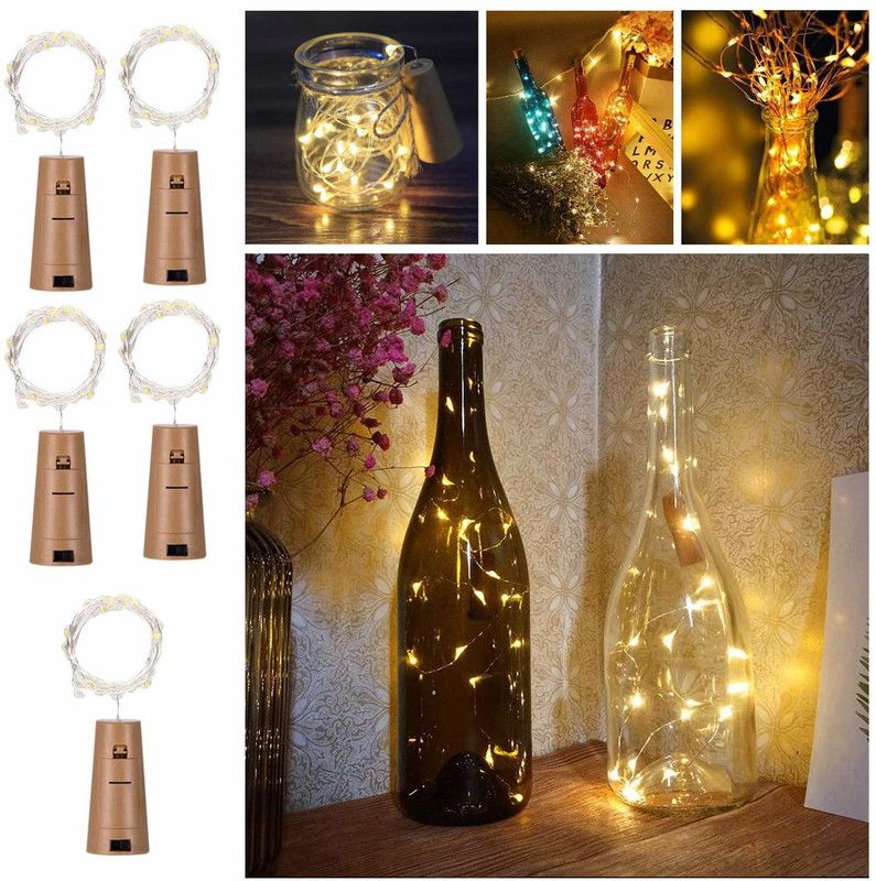 ZOUNDS 16 LEDs 0.51 m Yellow Rice Lights  (Pack of 5)