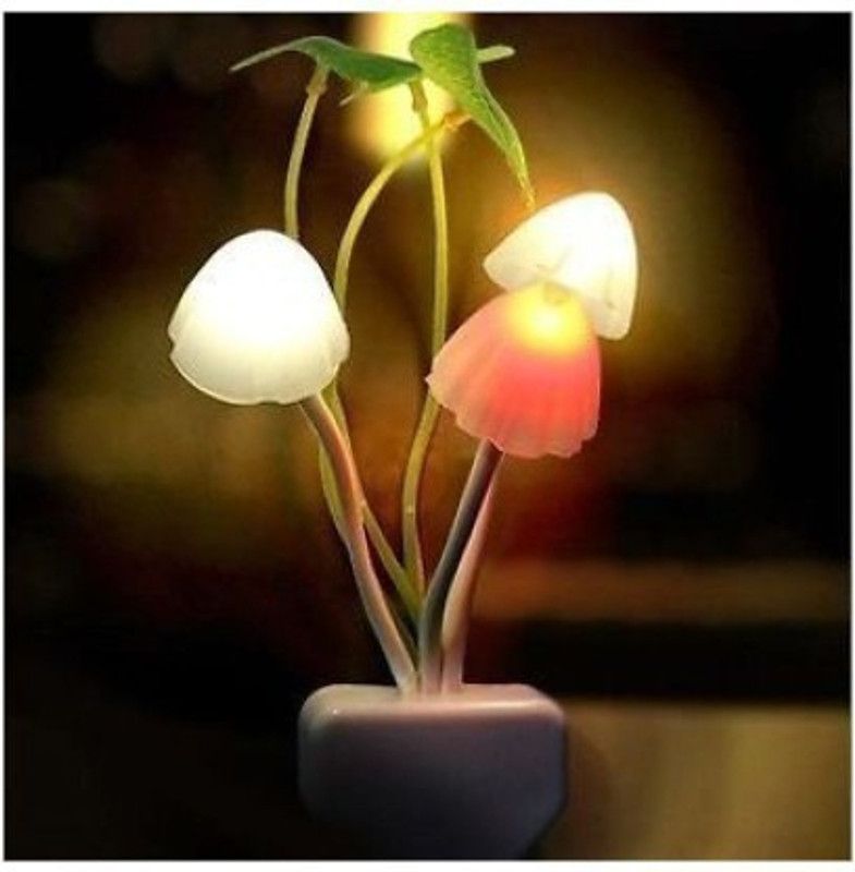 automatic light sensor Night Lamp  (8.5 cm, MULTICOLOR)