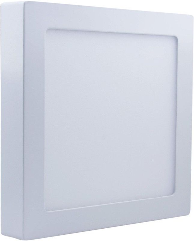 D'Mak 18 Watt Square Surface Led Panel Light (White,Pack Of 01) Ceiling Light Ceiling Lamp  (White)