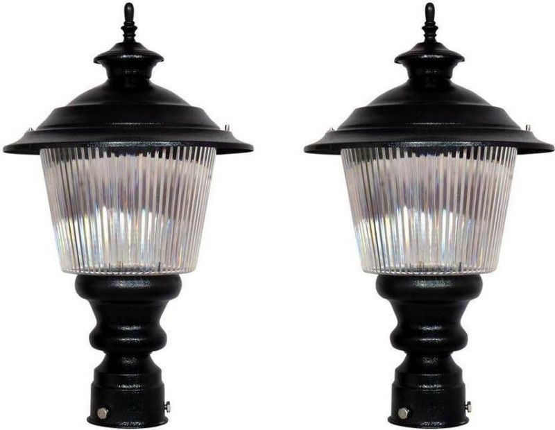 ZADLAXAR GATE JHS` Gate Light Outdoor Lamp  (Black)