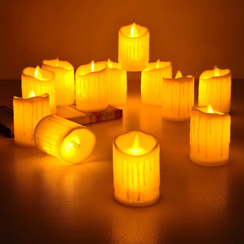 SM Gold 1 LEDs 0.07 m Yellow Rice Lights  (Pack of 24)