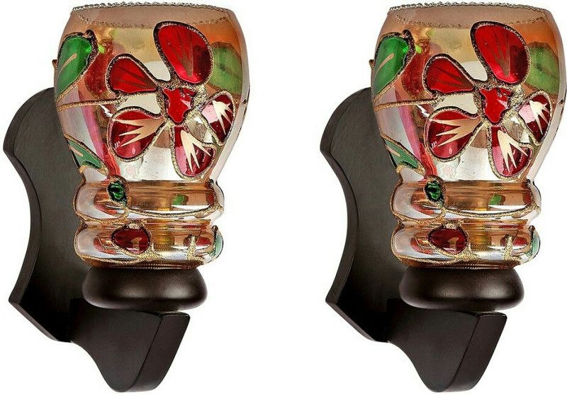 Jai Baba Light Uplight Wall Lamp Without Bulb  (Pack of 2)