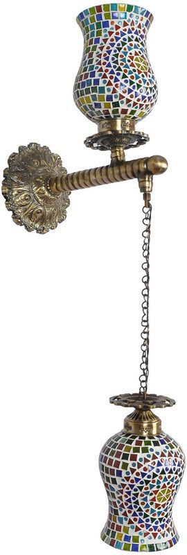 Lal Haveli Pendant Wall Lamp Without Bulb