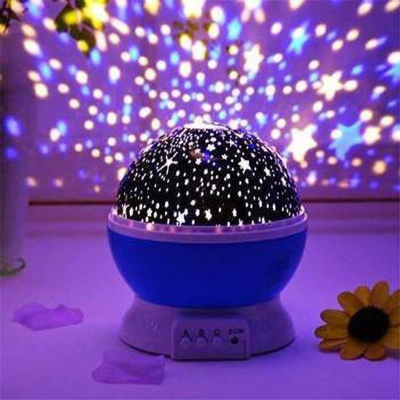 UZAN Star Master Night Light Projecto Night Lamp  (15 cm, Multicolor)