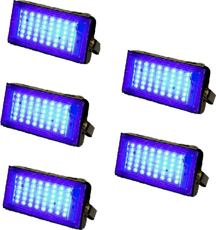 D'Mak Bricks Blue Led Flood Light Flood Light Outdoor Lamp  (Blue)