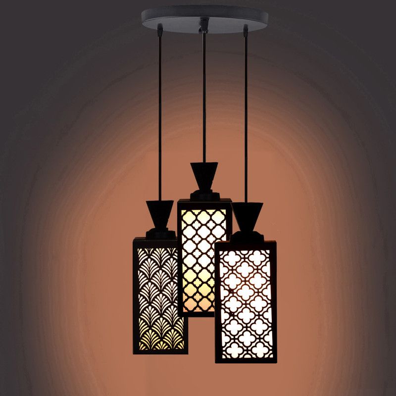 Cokey Pendants Ceiling Lamp  (Black)