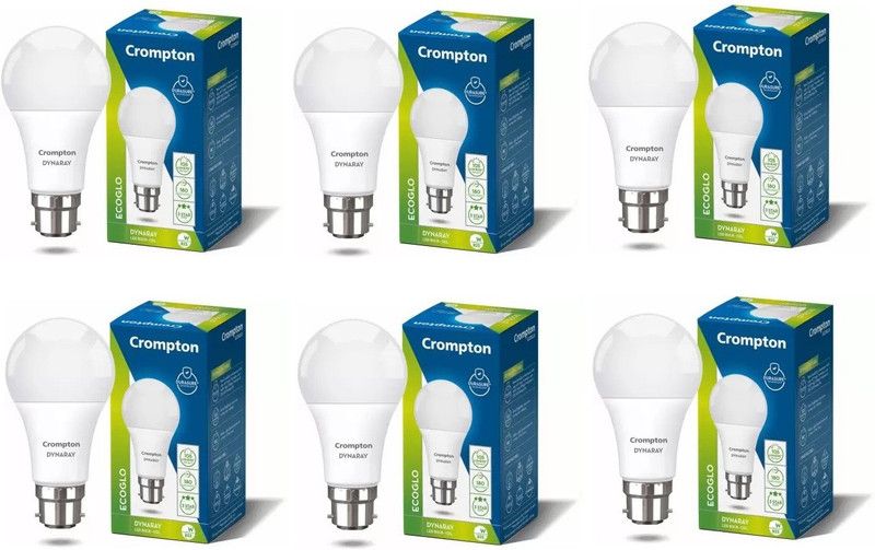 Crompton 14 W Standard B22 LED Bulb  (White, Pack of 6)