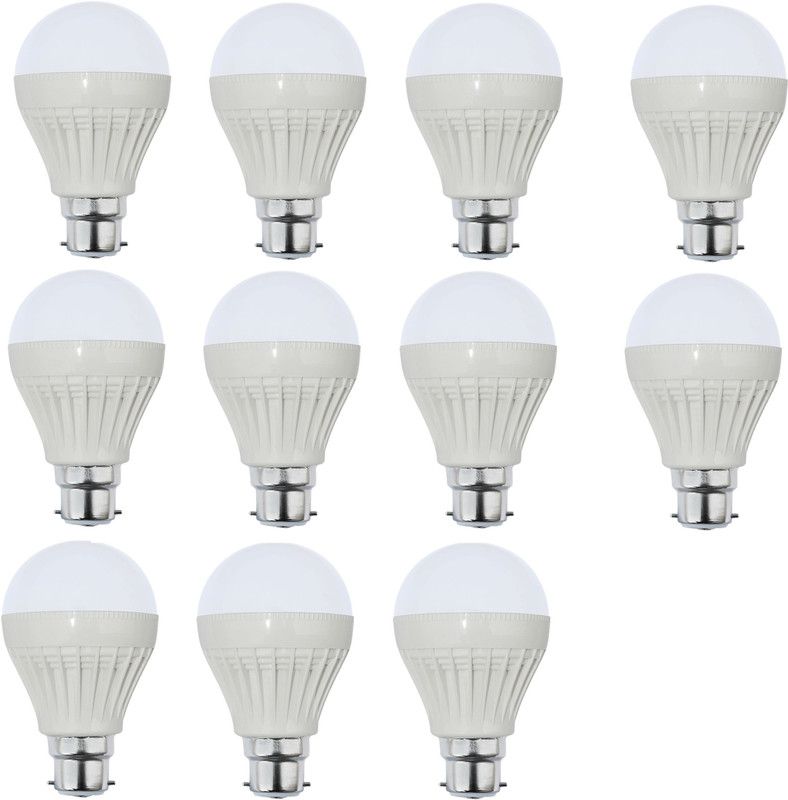 Crocus 12 W Standard B22 LED Bulb  (White, Pack of 11)