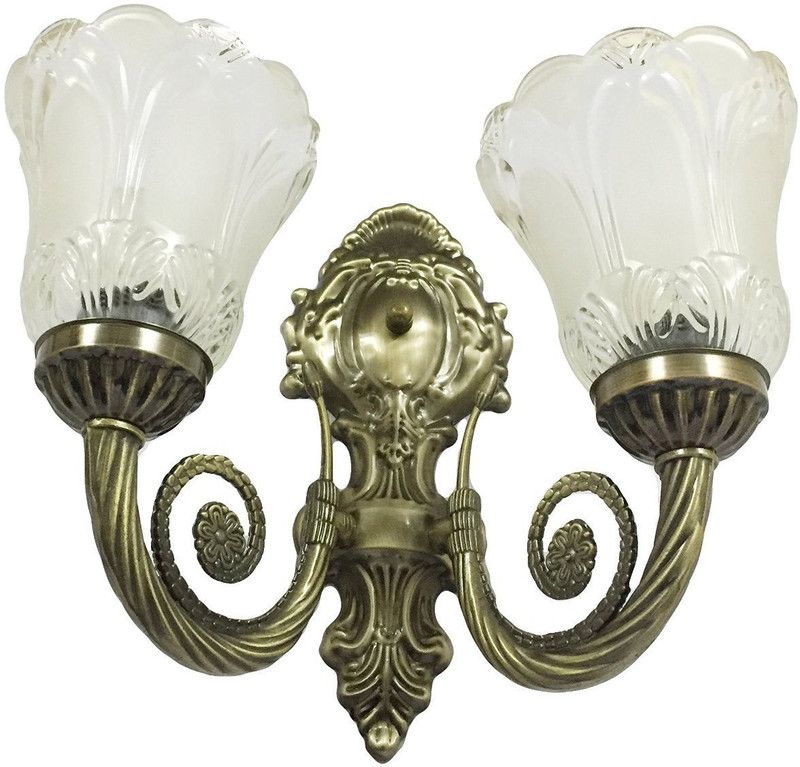 Shri Girraj Ji Uplight Wall Lamp With Bulb  (Pack of 2)